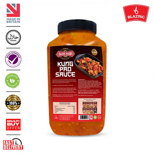 Blazing Kung Pao Sauce 2.25kg – Wholesale Spicy Sweet Chinese Stir Fry Sauce