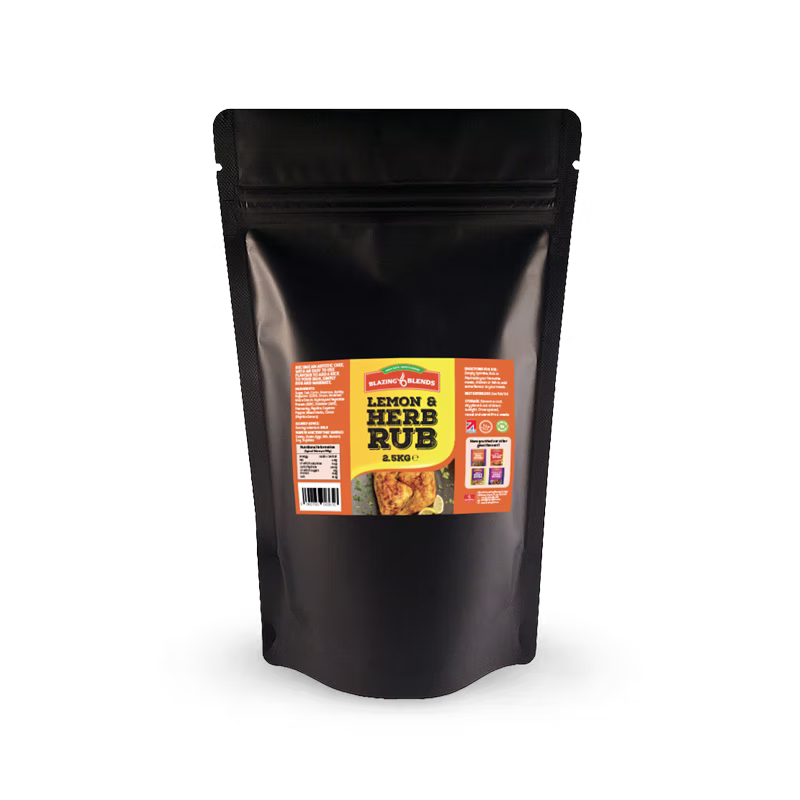 Blazing Lemon & Herb Dry Rub Seasoning 2.5kg