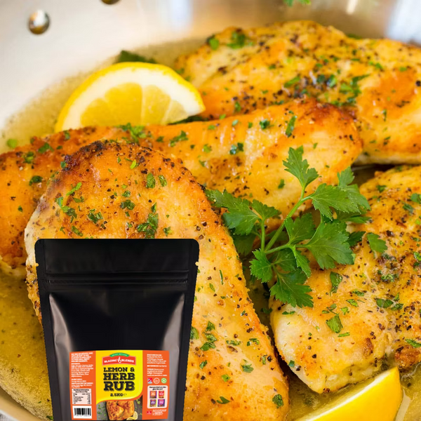 Blazing Lemon & Herb Dry Rub Seasoning 2.5kg