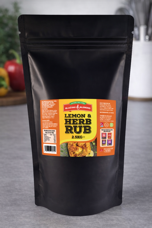 Blazing Lemon & Herb Dry Rub Seasoning 2.5kg