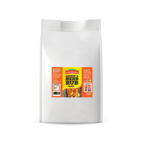 Blazing Lemon & Herb Dry Rub Seasoning 12.5kg
