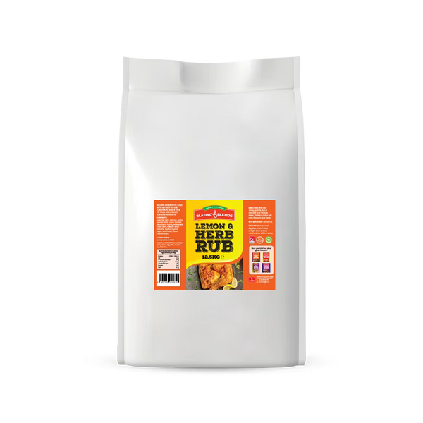 Blazing Lemon & Herb Dry Rub Seasoning 12.5kg