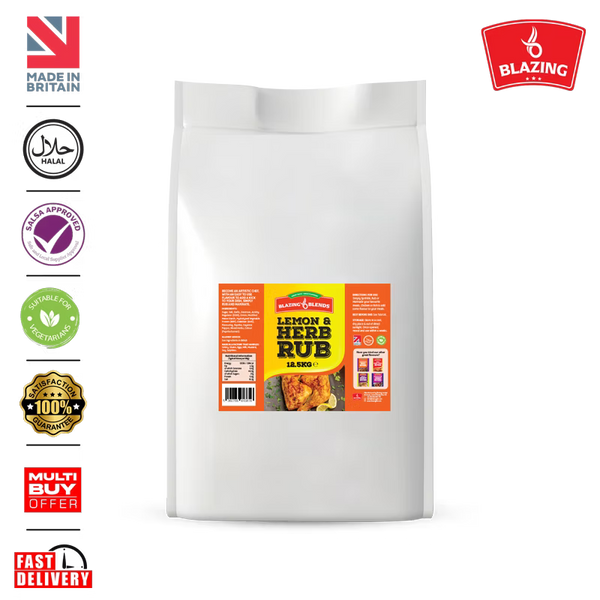 Blazing Lemon & Herb Dry Rub Seasoning 12.5kg