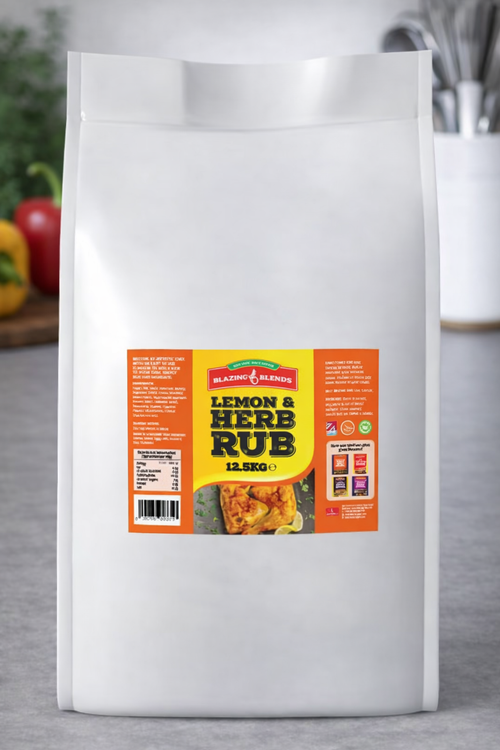 Blazing Lemon & Herb Dry Rub Seasoning 12.5kg