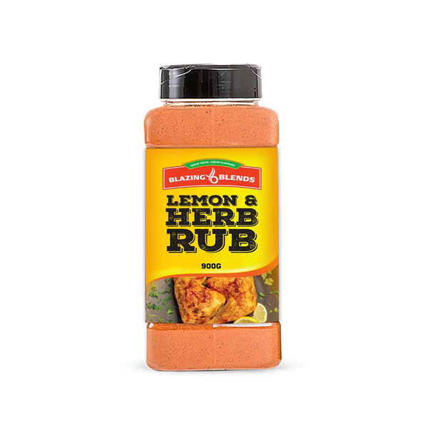 Blazing Lemon & Herb Dry Rub Seasoning 900g