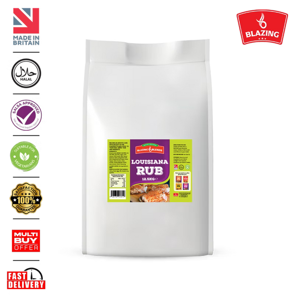 Blazing Louisiana Cajun Dry Rub Seasoning 12.5kg