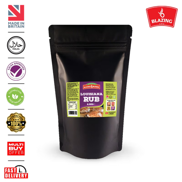 Blazing Louisiana Cajun Dry Rub Seasoning 2.5kg