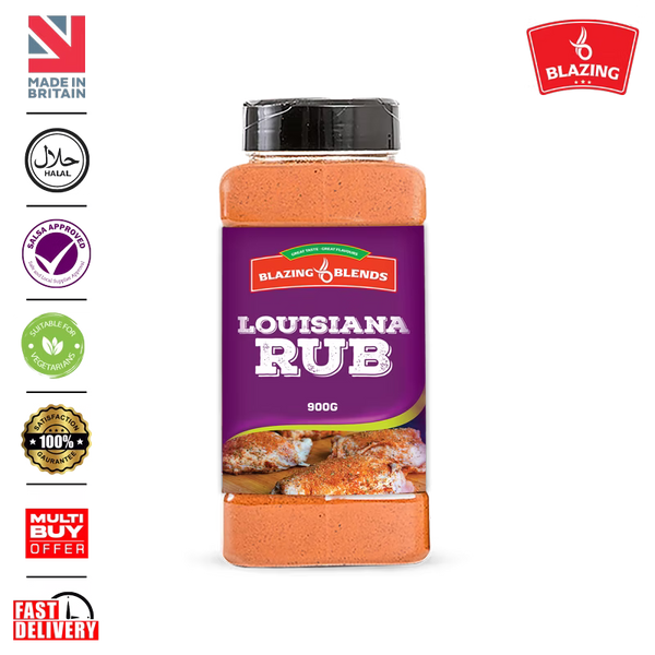 Blazing Louisiana Cajun Dry Rub Seasoning 900g