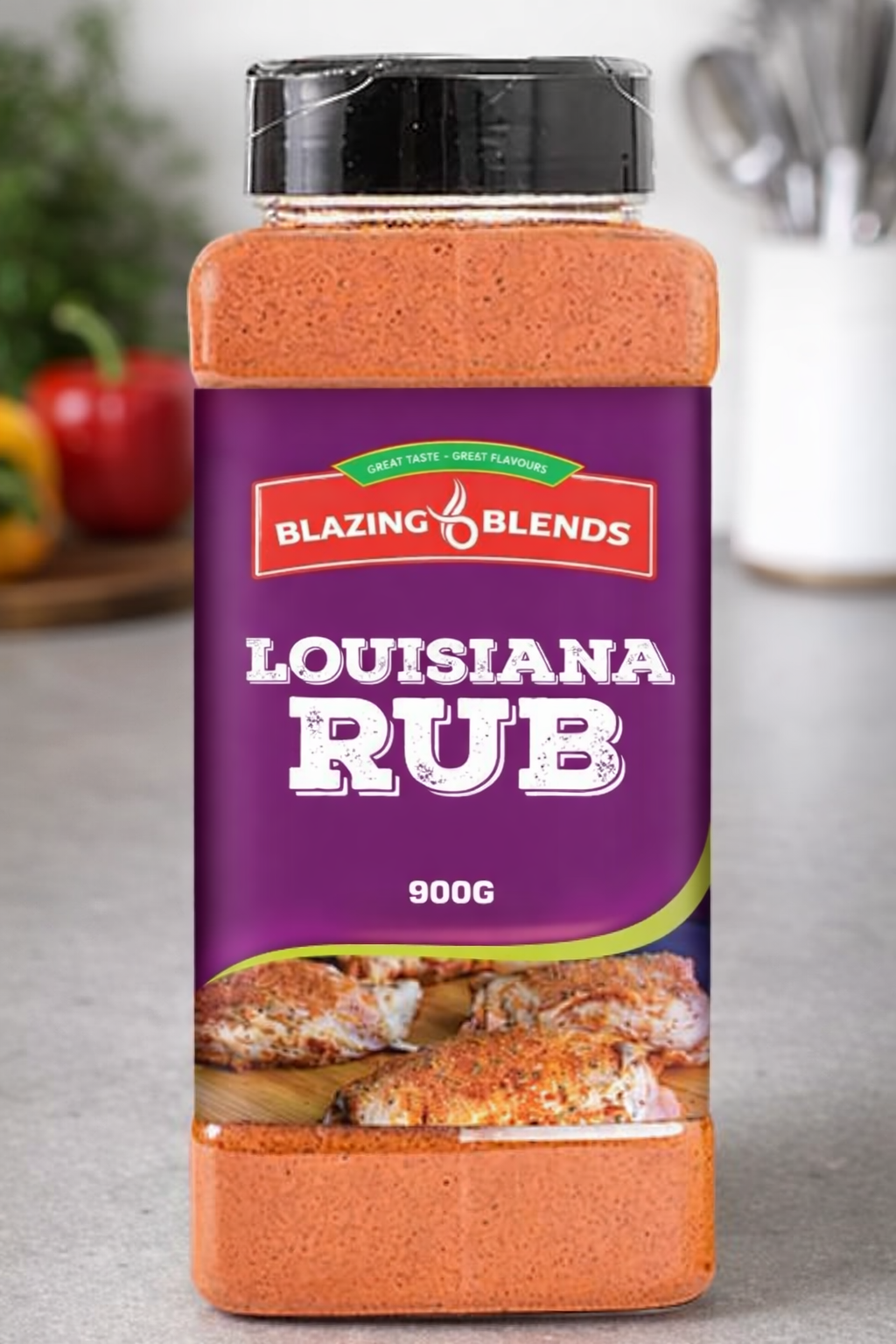 Blazing Fried Chicken Bundle 9 Products – Seasoning, Breading & Sauce Kit
