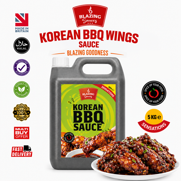 Blazing Korean BBQ Sauce 5kg, Sweet and Smoky Asian Glaze