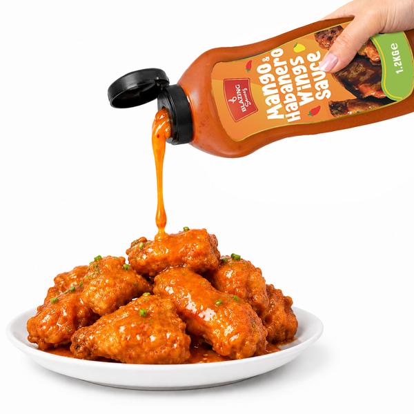 Blazing Mango Habanero Sauce 1.2kg, Sweet Heat Peri Peri Glaze & Marinade