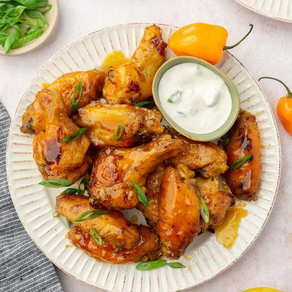 Blazing Mango Habanero Sauce 5kg, Sweet Heat Peri Peri Glaze & Marinade