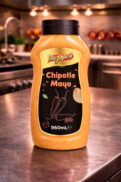 Blazing Chipotle Mayo Sauce 960ml, Smoky and Creamy Chilli Mayo