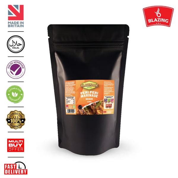 Blazinade Peri Peri Medium Marinade 2.5kg, Chicken & Meat Seasoning