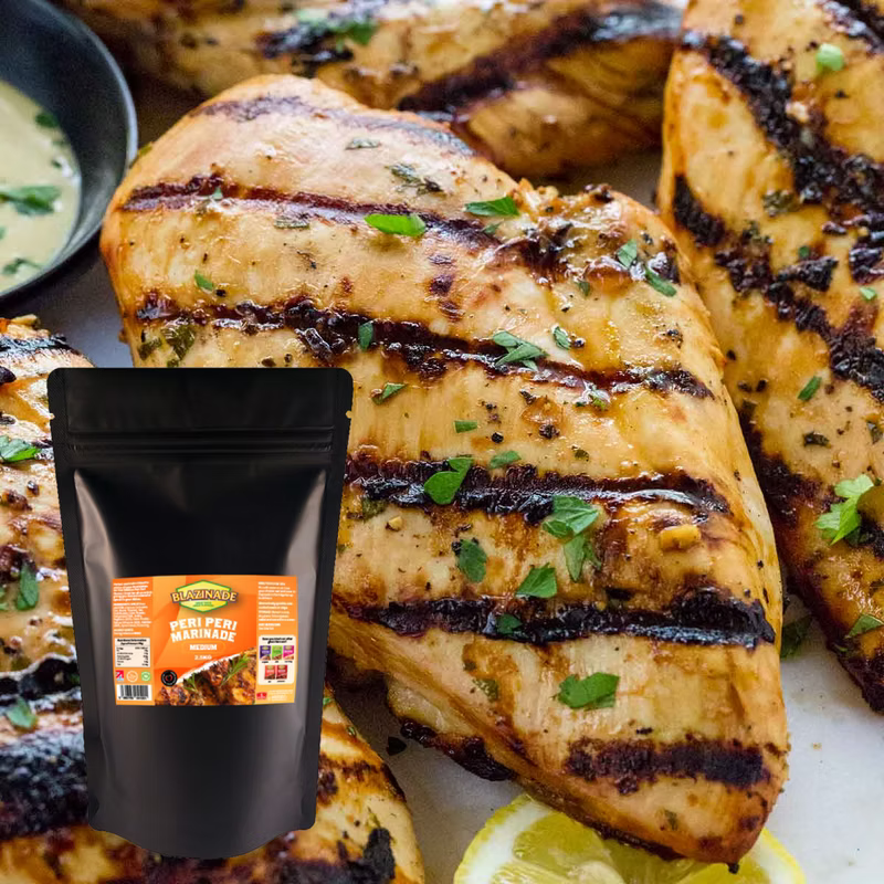 Blazinade Peri Peri Medium Marinade 2.5kg, Chicken & Meat Seasoning