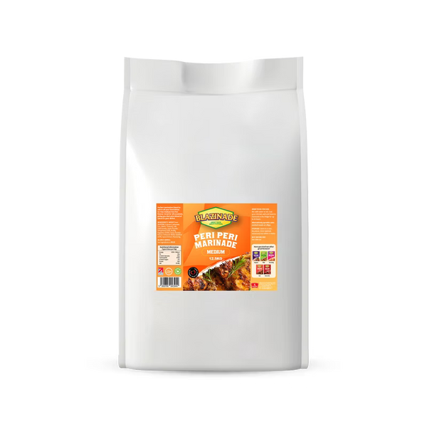 Blazinade Peri Peri Medium Marinade 12.5kg, Bulk Chicken & Meat Seasoning