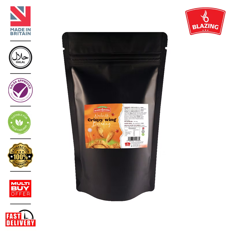 Blazing Nashville Crispy Chicken Wing Breading 2.5kg