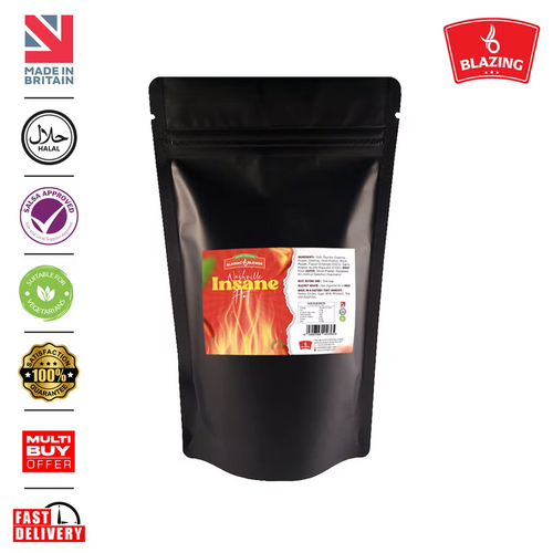 Nashville Insane Hot Seasoning, Extra Hot Chicken Coating Powder 2.5kg