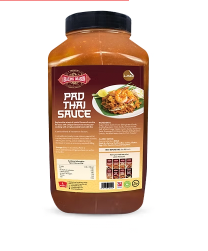 Blazing Pad Thai Sauce 2.25kg – Wholesale Thai Style Stir Fry Sauce