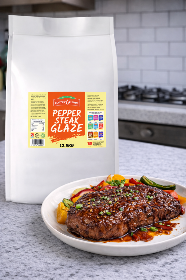 Pepper Steak Glaze 12.5kg – Bulk Chinese Pepper Steak Sauce