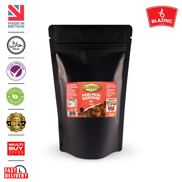 Blazinade Peri Peri Hot Marinade 2.5kg, Spicy Chicken & Grill Seasoning