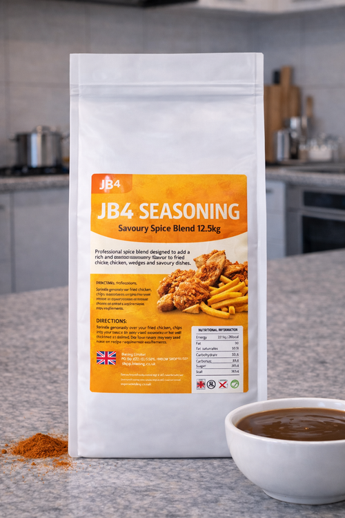 JB4 Seasoning – Savoury Chicken & Chip Seasoning Mix (15kg)