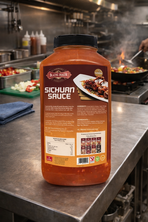 Blazing Sichuan Sauce 2.25kg – Wholesale Spicy Chinese Style Cooking Sauce