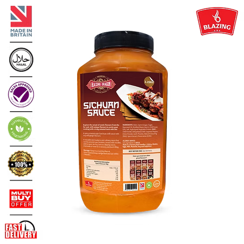 Blazing Sichuan Sauce 2.25kg – Wholesale Spicy Chinese Style Cooking Sauce