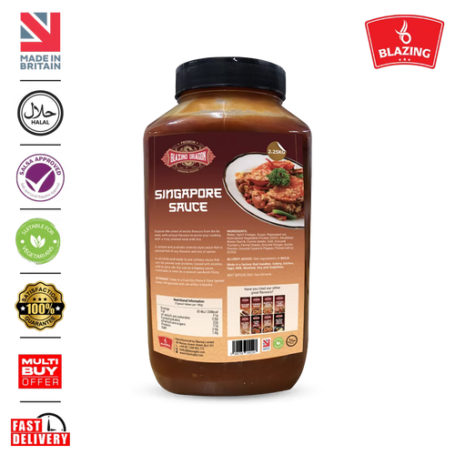 Blazing Singapore Sauce 2.25kg – Wholesale Sweet & Spicy Cooking Sauce