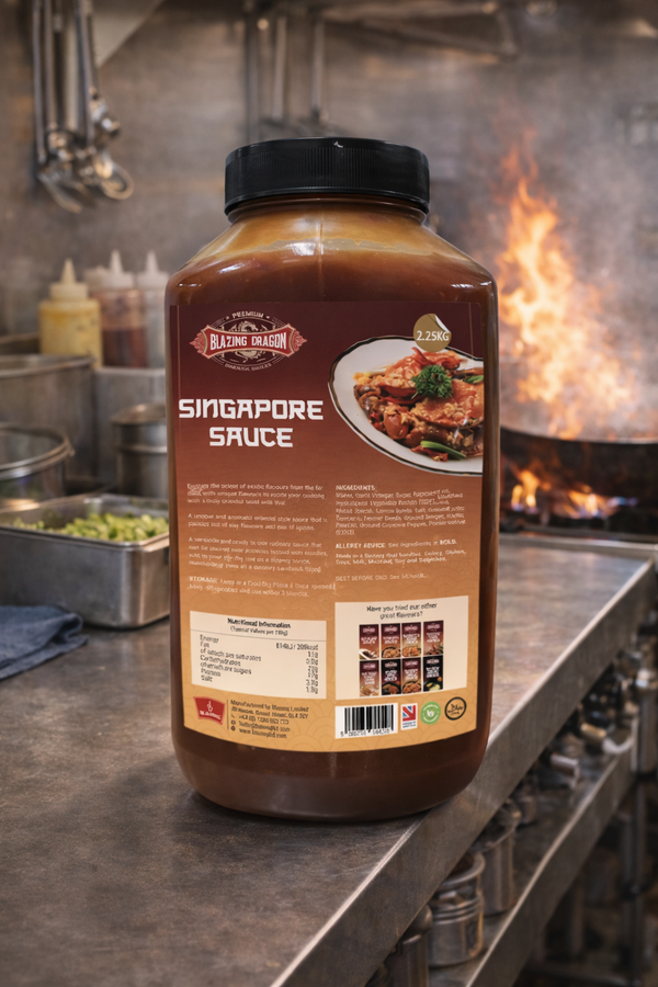 Blazing Singapore Sauce 2.25kg – Wholesale Sweet & Spicy Cooking Sauce