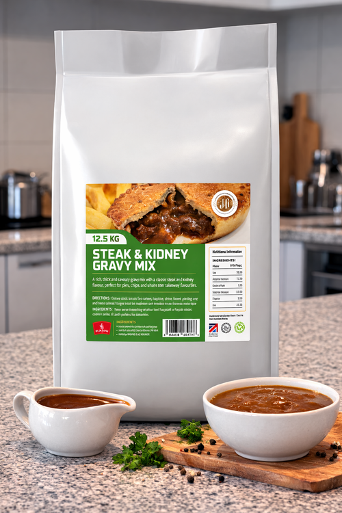 Steak & Kidney Gravy Mix – Rich Takeaway Style Gravy (12.5kg)