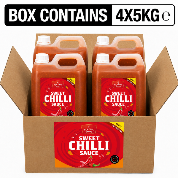 Blazing Sweet Chilli Sauce 5kg, Dip, Glaze & Marinade