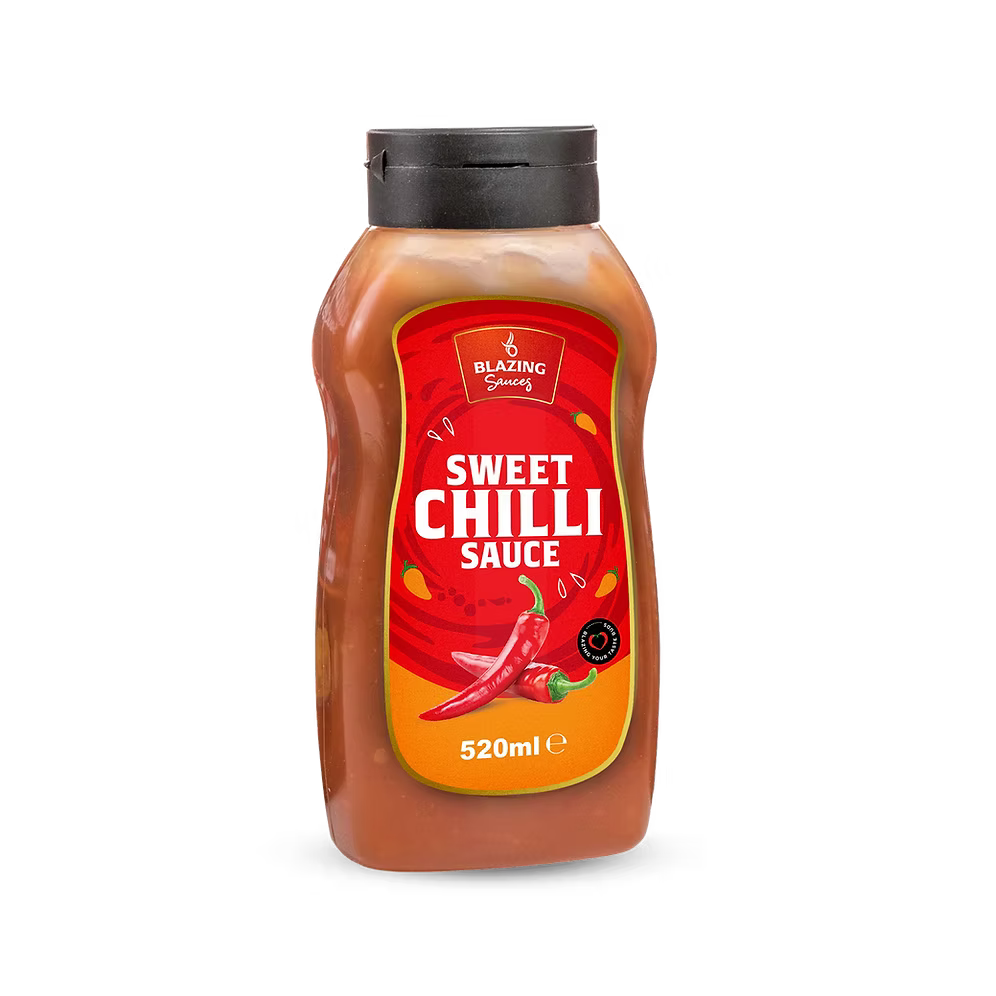 Blazing Sweet Chilli Sauce 520ml, Dip, Glaze & Marinade