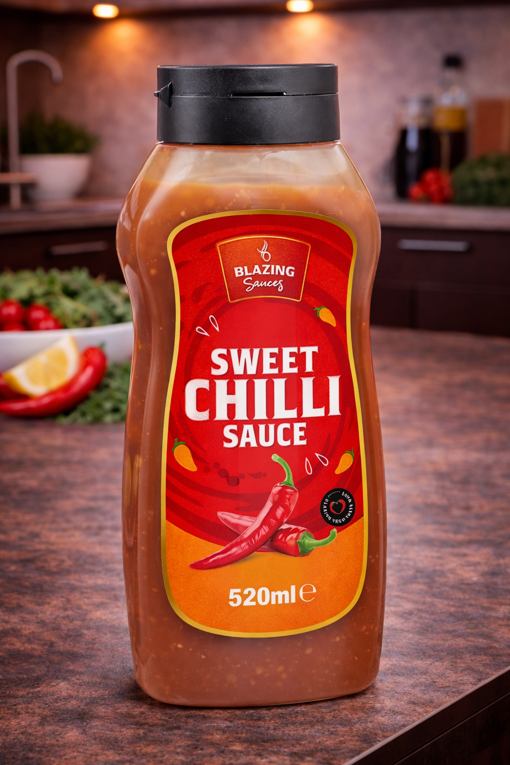 Blazing Sweet Chilli Sauce 520ml, Dip, Glaze & Marinade