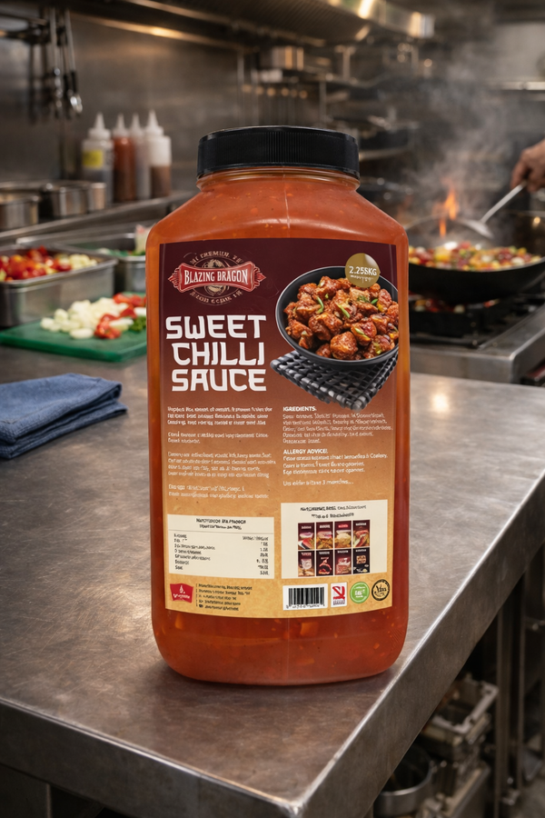 Blazing Sweet Chilli Sauce 2.25kg – Wholesale Sweet & Spicy Dipping Sauce