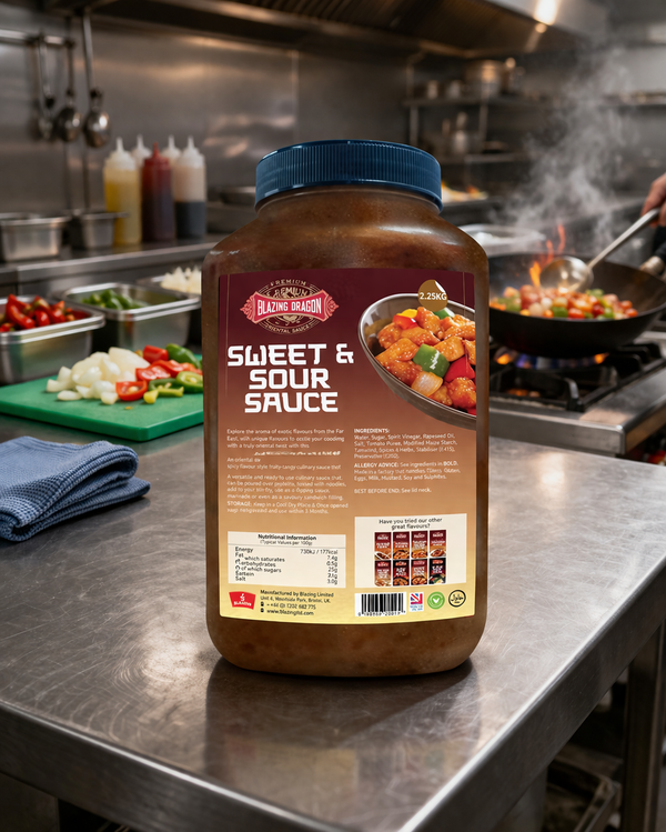 Blazing Sweet & Sour Sauce 2.25kg – Wholesale Chinese Style Cooking Sauce