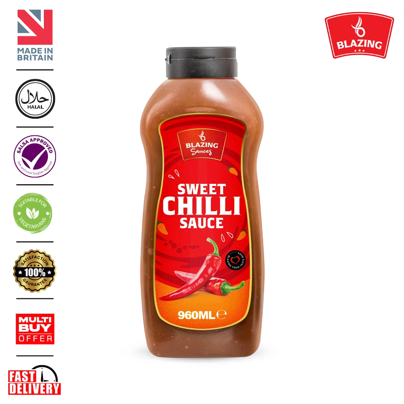 Blazing Sweet Chilli Sauce 960ml, Dip, Glaze & Marinade
