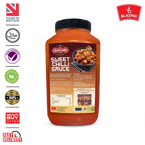 Blazing Sweet Chilli Sauce 2.25kg – Wholesale Sweet & Spicy Dipping Sauce