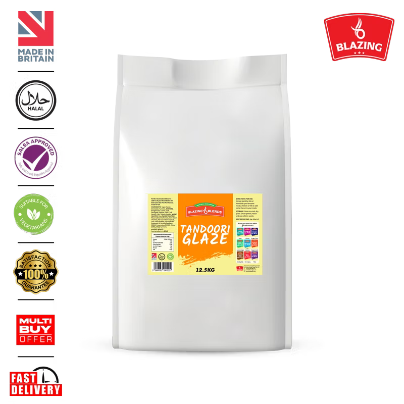 Tandoori Glaze 12.5kg – Bulk Indian Style Chicken Glaze for Catering