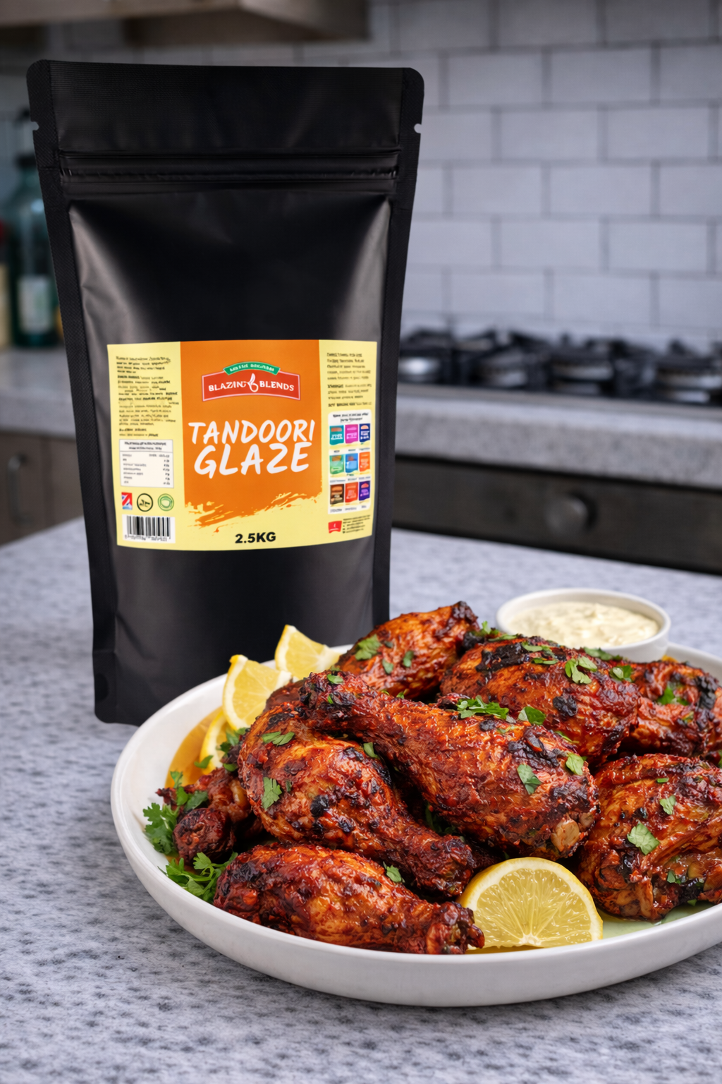 Tandoori Glaze 2.5kg – Indian Style Tandoori Glaze for Chicken & Grill Dishes