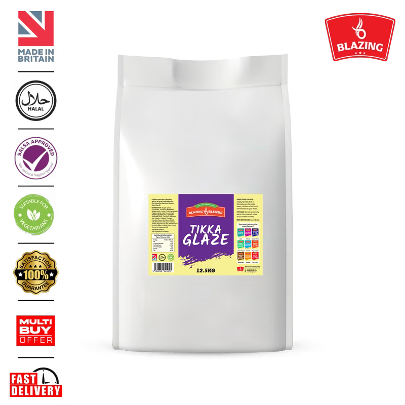 Tikka Glaze 12.5kg – Bulk Chicken Tikka Glaze for Catering Kitchens