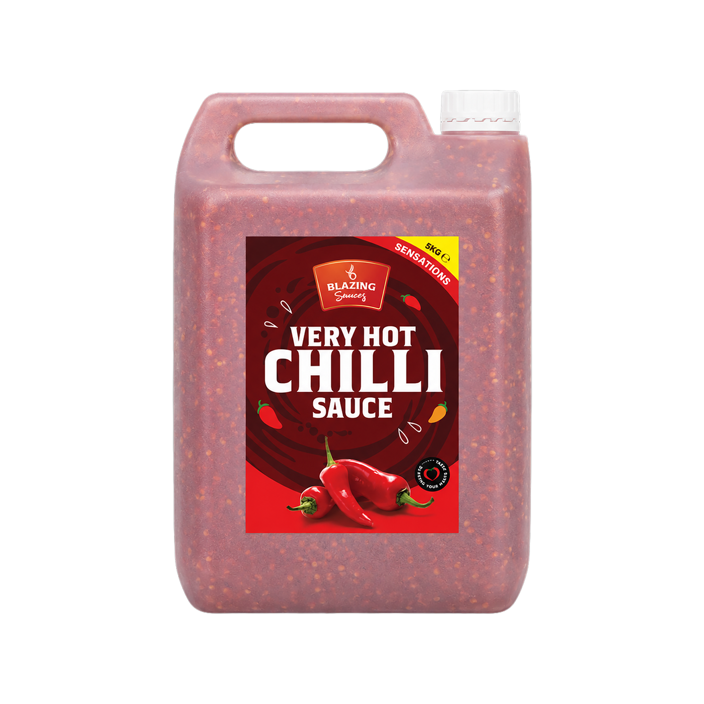 Very Hot Chilli Sauce 5kg for Chicken, Meat & Veg