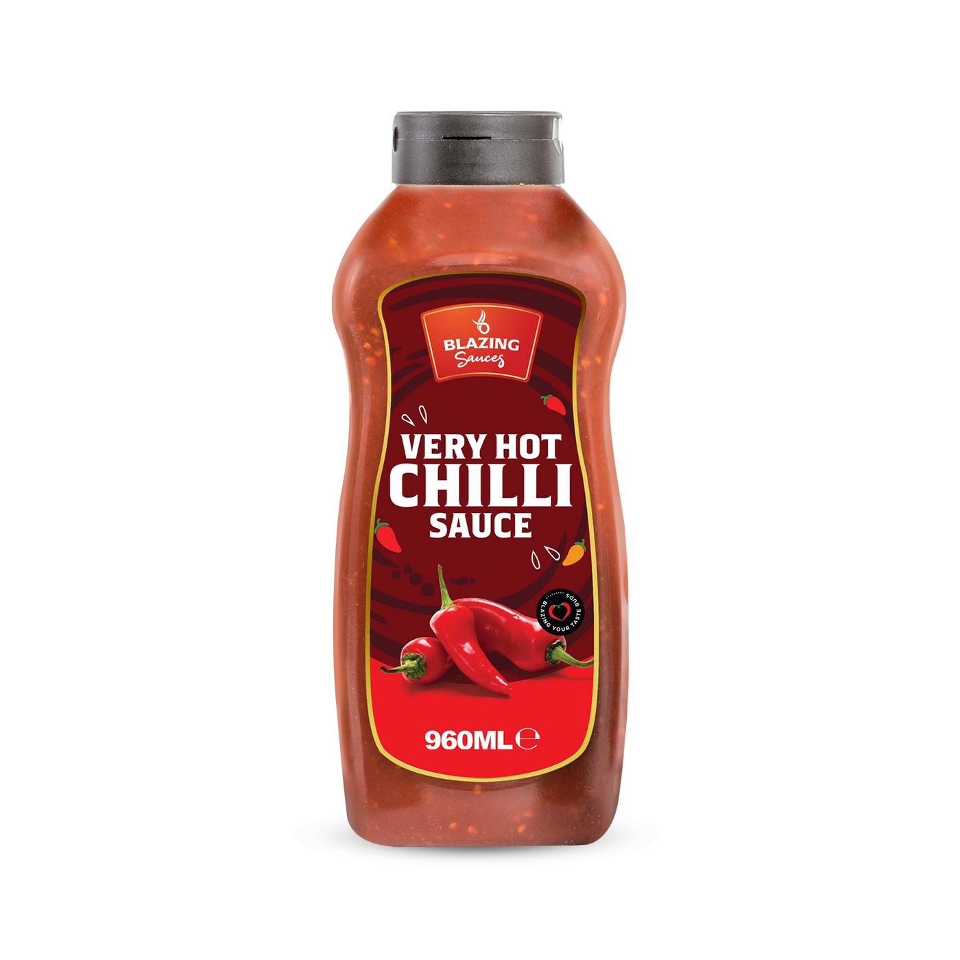 Very Hot Chilli Sauce 960ml for Chicken, Meat & Veg