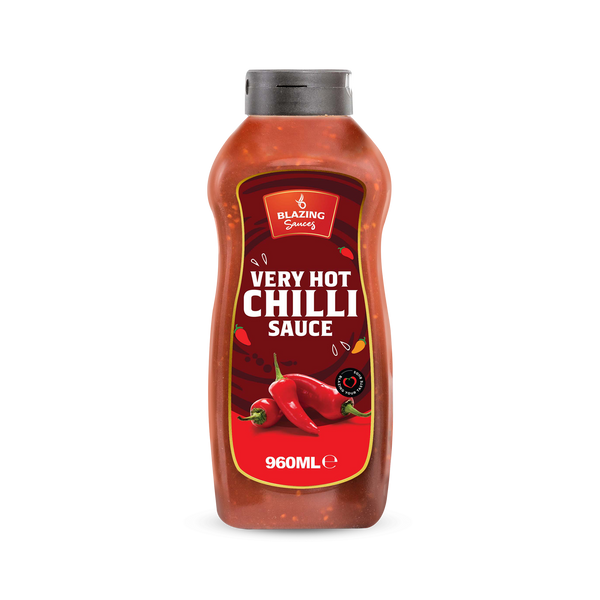Very Hot Chilli Sauce 960ml for Chicken, Meat & Veg