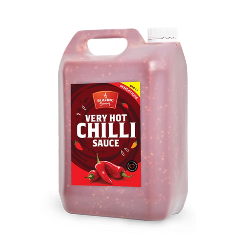 Very Hot Chilli Sauce 5kg for Chicken, Meat & Veg