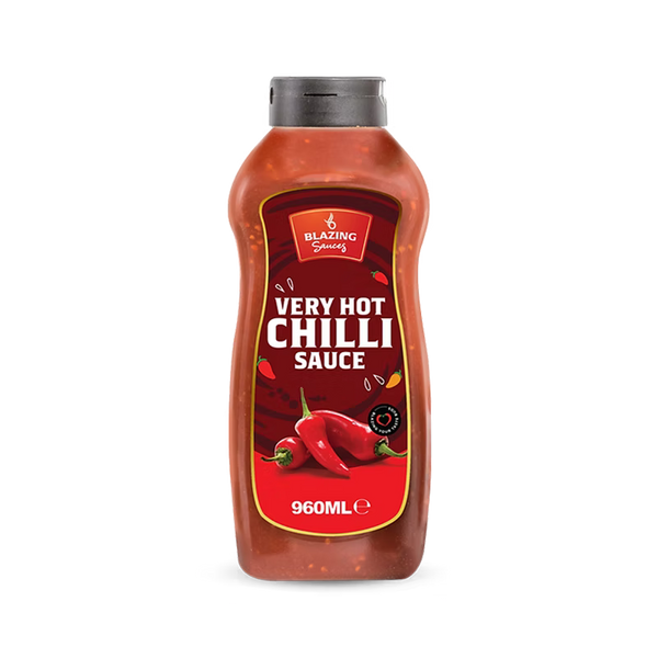 Very Hot Chilli Sauce 960ml for Chicken, Meat & Veg